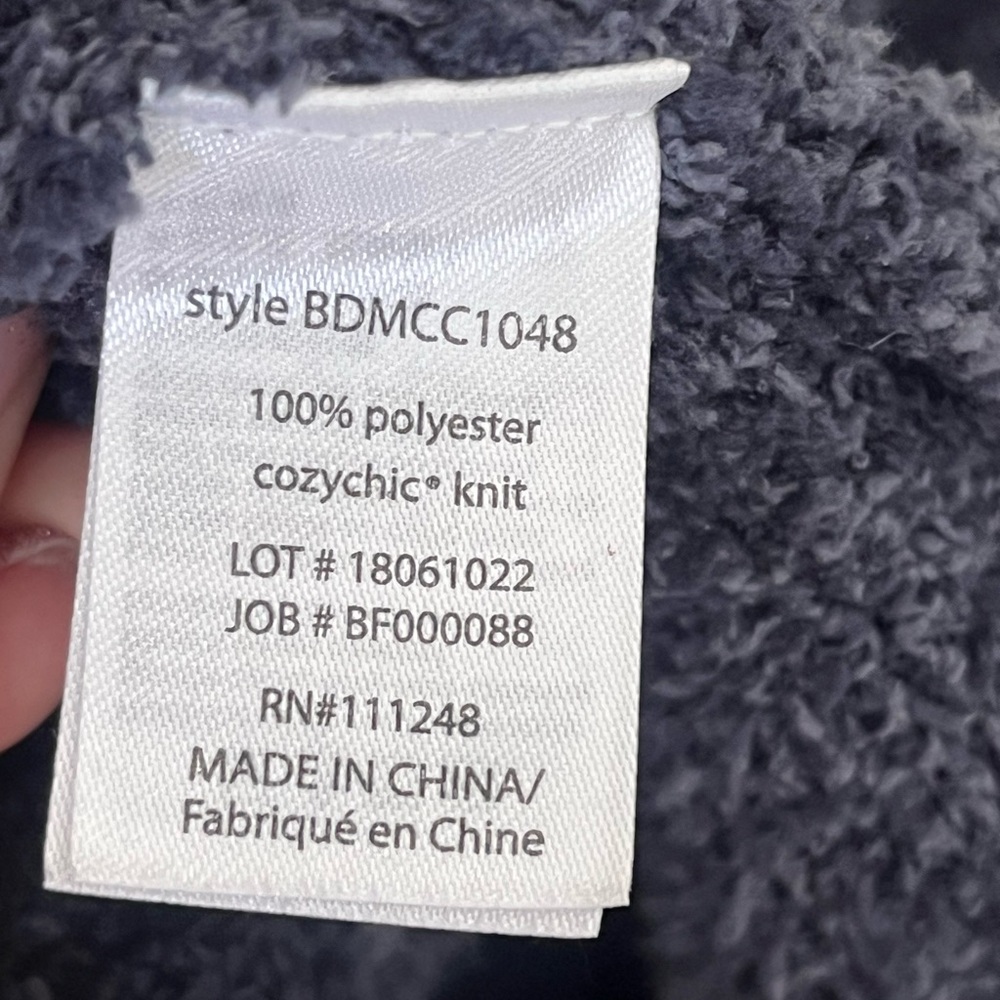Barefoot dreams Shawl Collar Cardigan sweater Pacific blue - Picture 11 of 13